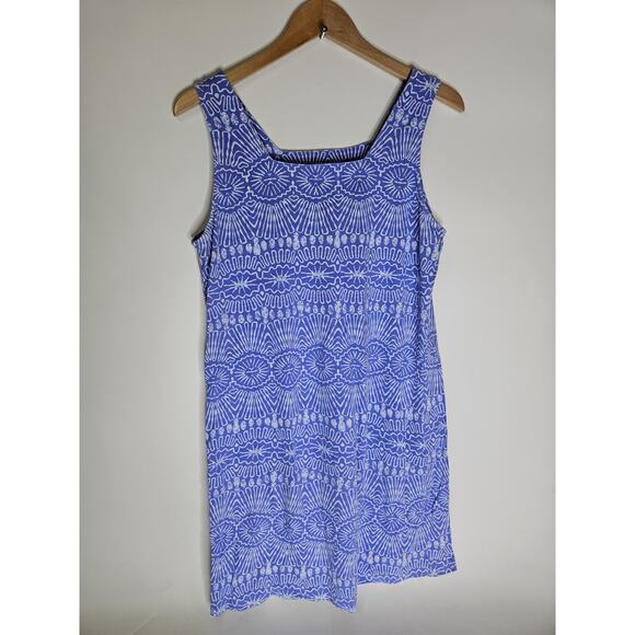 Fresh Produce Periwrinkle Lavender Sleeveless Mini Dress Women Size SM Preppy - Picture 2 of 7